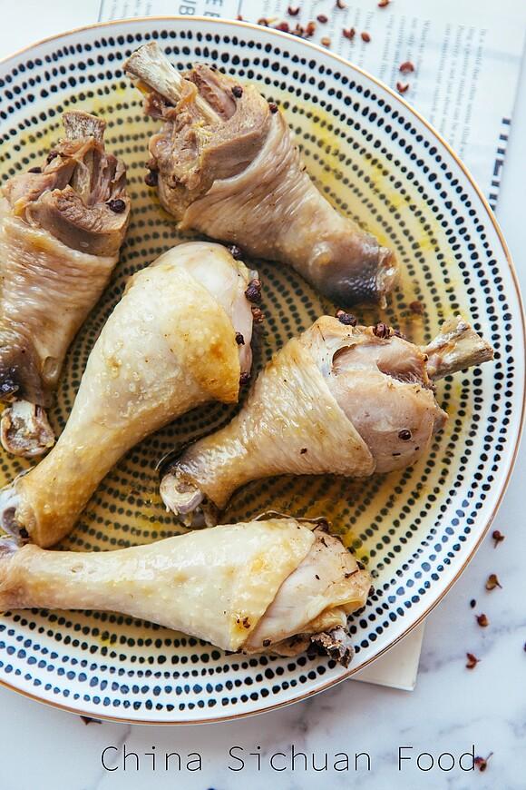 Steamed sichuan peppercorn chicken
