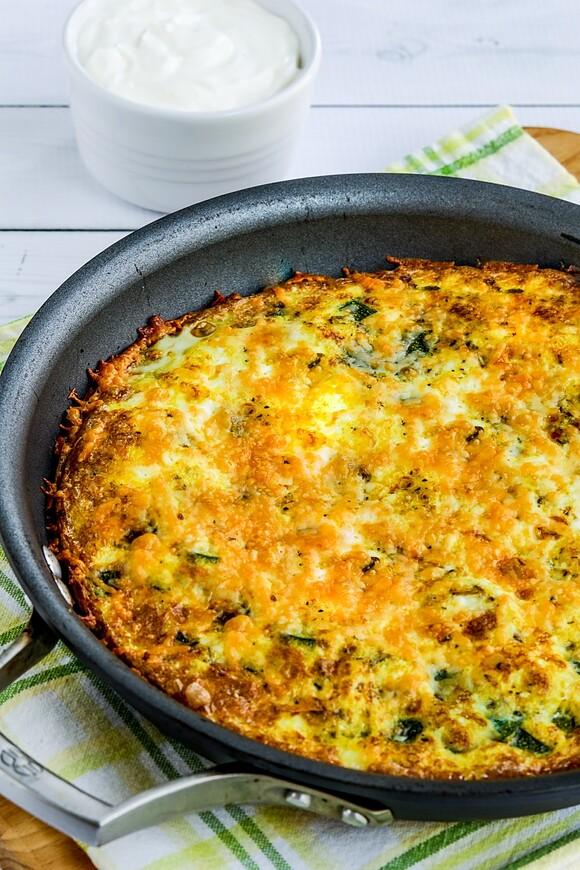 Cheesy Zucchini Frittata