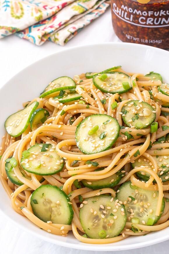 Sesame Cucumber Noodles