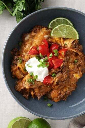 Beef Enchilada Casserole