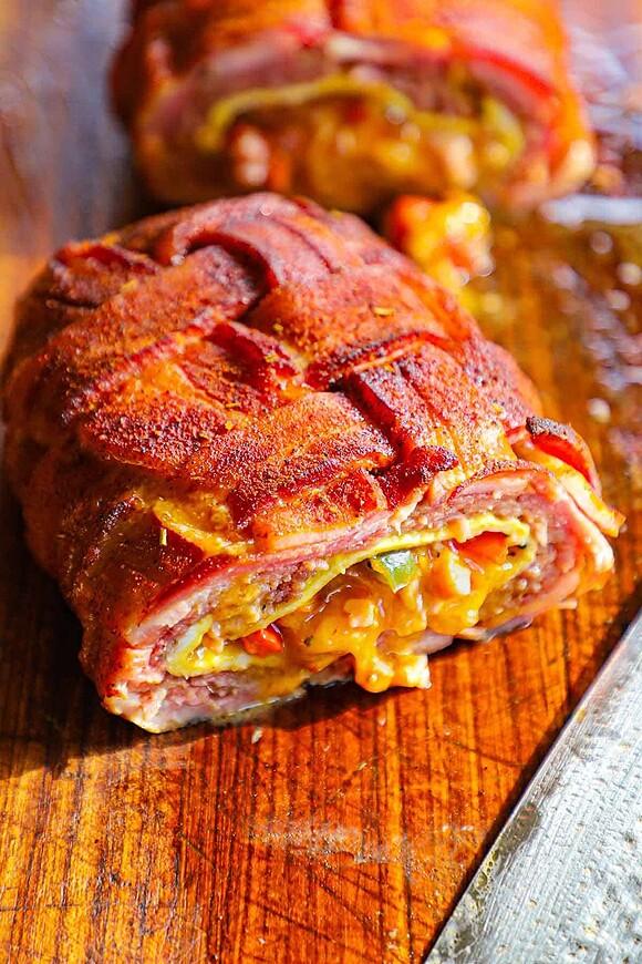 Smoked western omelette fatty