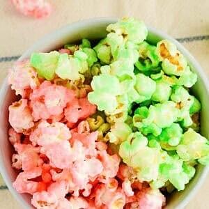 Easy candied popcorn (no jell-o)