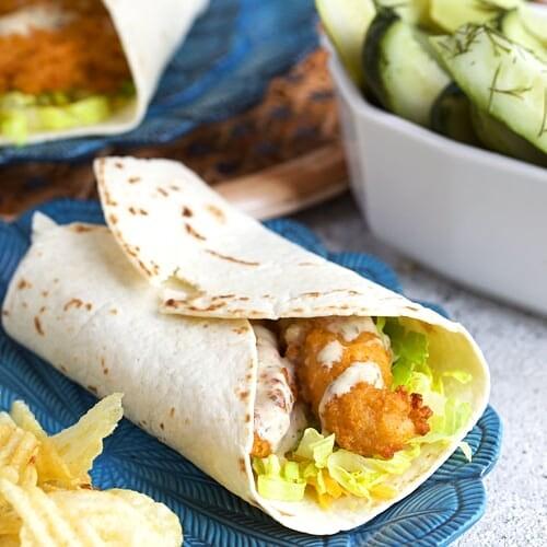 McDonald's Snack Wrap Copycat