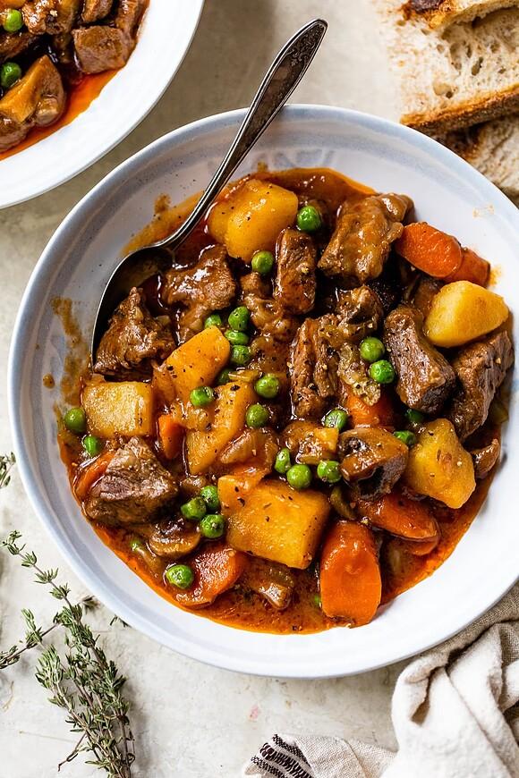 Best homemade beef stew with high protein and vegetables