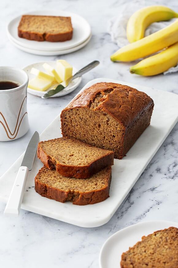 Brown butter banana bread (mix-in ready!)