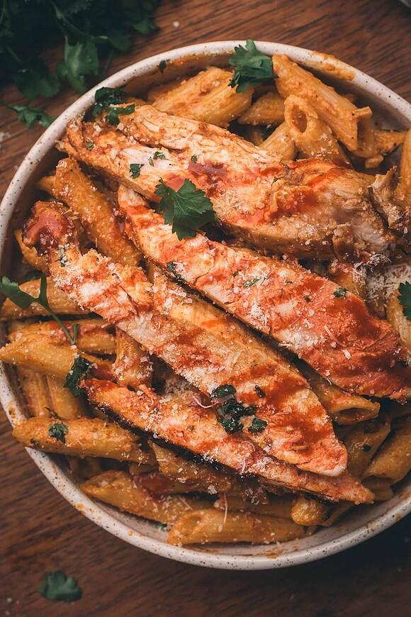 Creamy chipotle chicken pasta