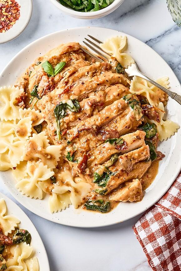 Dairy-free marry me chicken