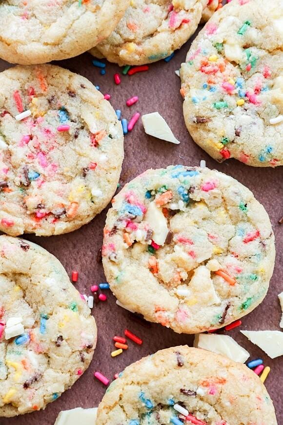 Birthday Cake Cookies