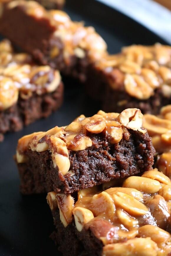 Buckeye Palmer House brownies
