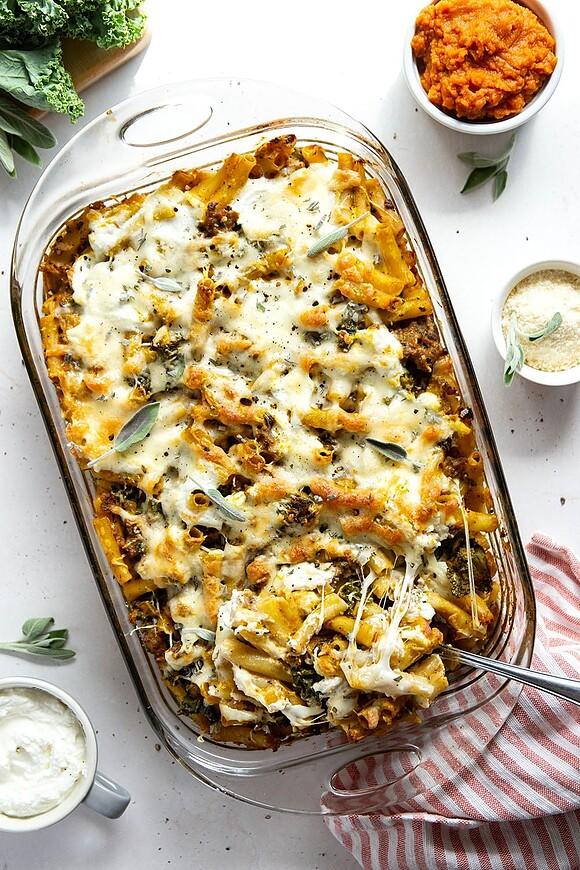 Pumpkin Baked Ziti