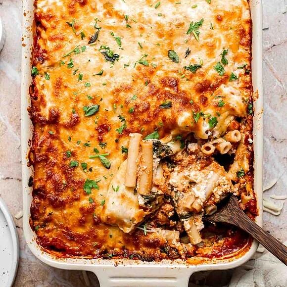 Vegetarian Baked Ziti