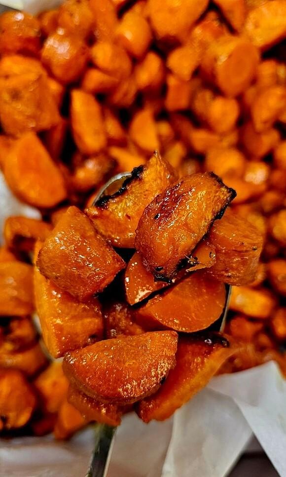 Italian roast carrots