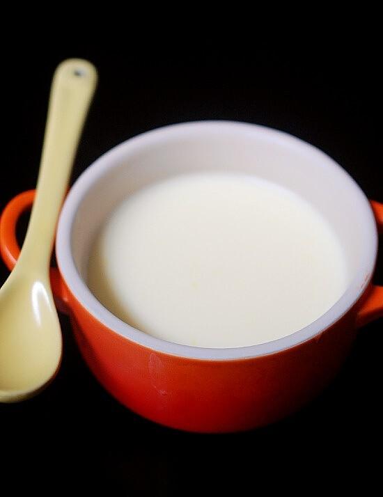 4 ingredient easy lemon pudding for 2
