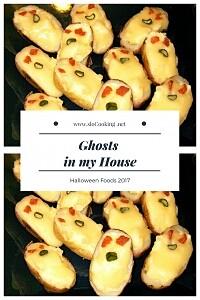 Fingerling potato ghosts
