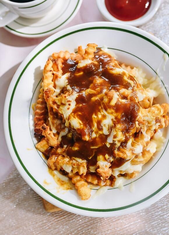 Disco fries with our family gravy