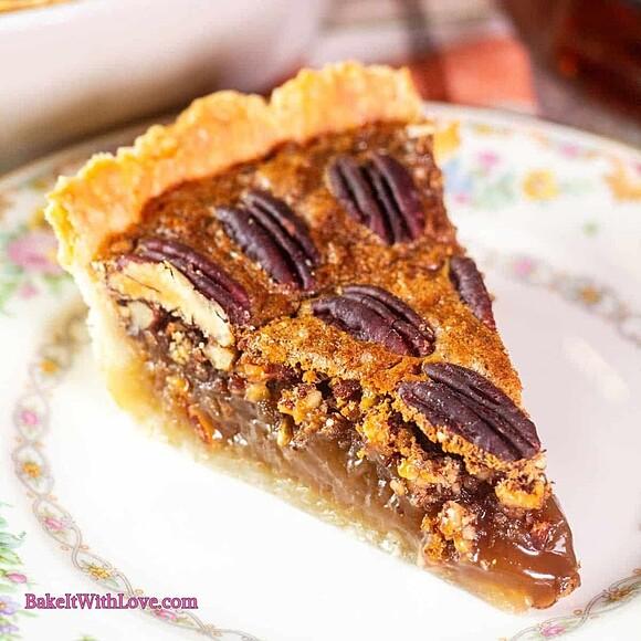 Bourbon pecan pie without corn syrup