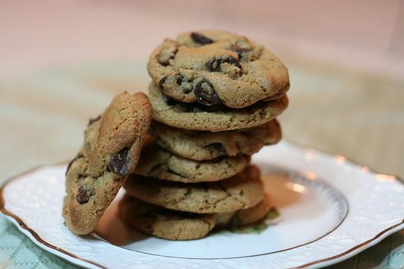 Whole Wheat Chocolate Chip Cookies