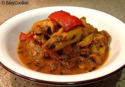 Chicken dopiaza - chicken in mild onion curry