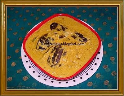 Bagara baingan – hyderabadi eggplant curry with peanut and sesame sauce