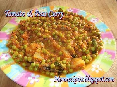 Tomato and Peas Curry