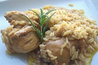 Curry chicken and rice