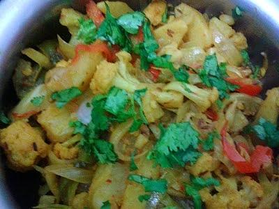Jhatpat Mix Vegetables Sabzi