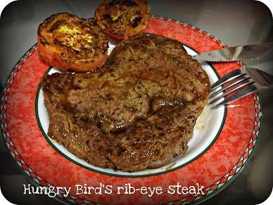 Rib eye steak cooking tips and recipes
