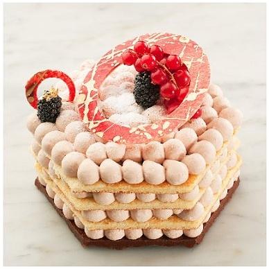 Strawberry sensation from the pattisier in singapore