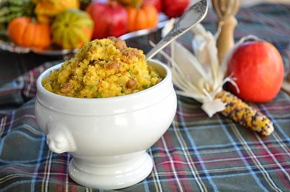 Italian Sausage and Cornbread Dressing