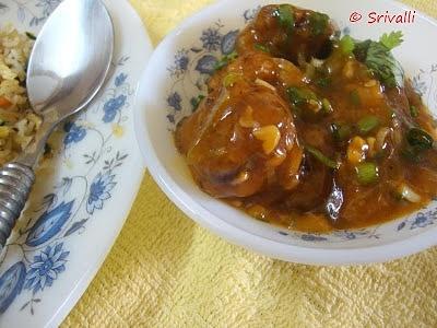 Vegetable Manchurian Recipe