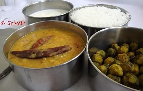 Lunch box series: steamed baby bitter gourds