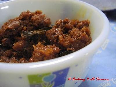 Cabbage chutney - call it cabbage pickle if you want