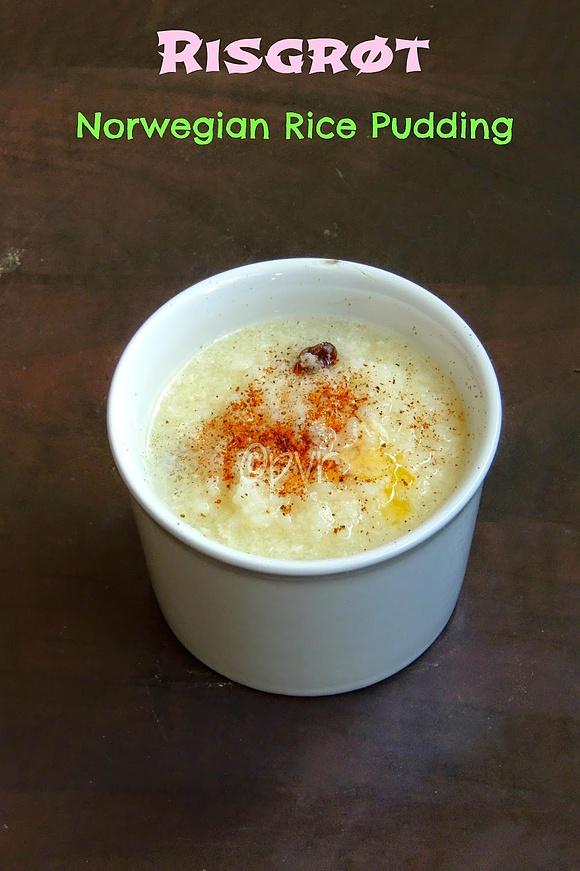 Risgrøt norwegian rice pudding