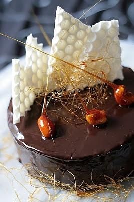 Daring bakers nut and chocolate gateau