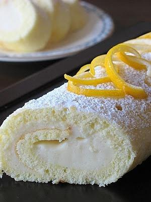 Meyer Lemon Cake Roll - Coming Full Circle
