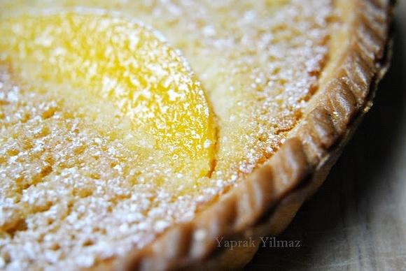 Fresh Peach Almond Tart