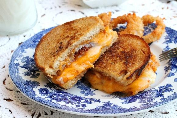 Brown Butter Grilled Cheese Sandwich