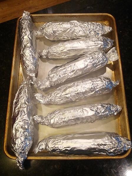 Oven Baked Corn on the Cob