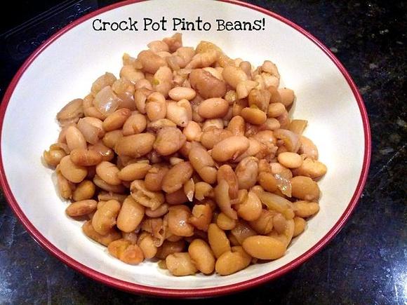 Crock Pot Pinto Beans