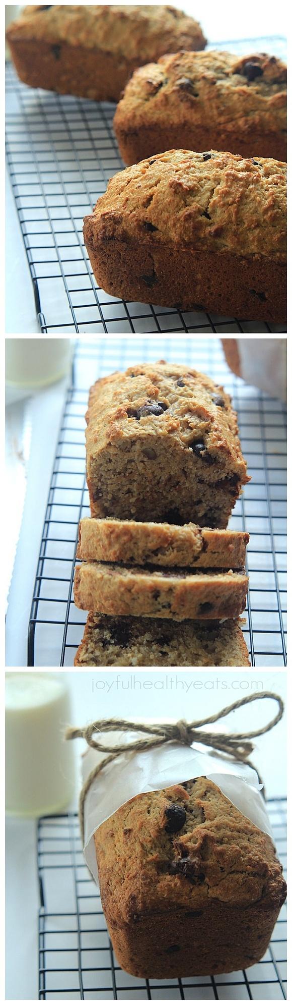 Coconut Pecan Chocolate Chip Banana Bread