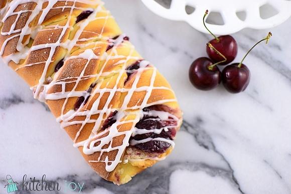 Cherry Almond Coffee Cake