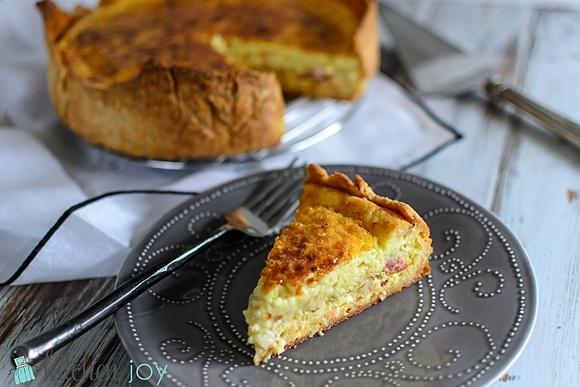 Deep-Dish Quiche Lorraine