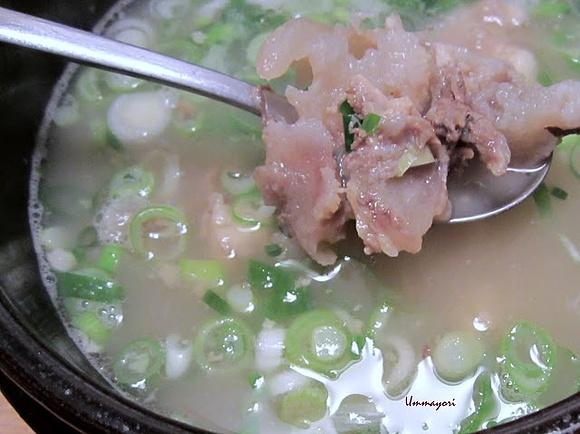 Dogani tang knuckle bone soup