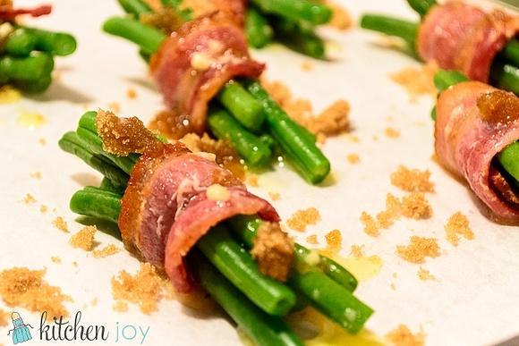 Bacon-Wrapped Green Bean Bundles