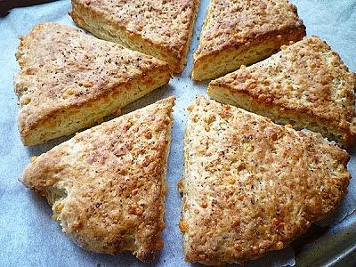 Cheese and Mustard Scones
