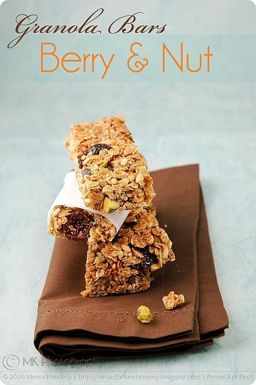 Four Grain Very Berry Pistachio Nut Granola Bars