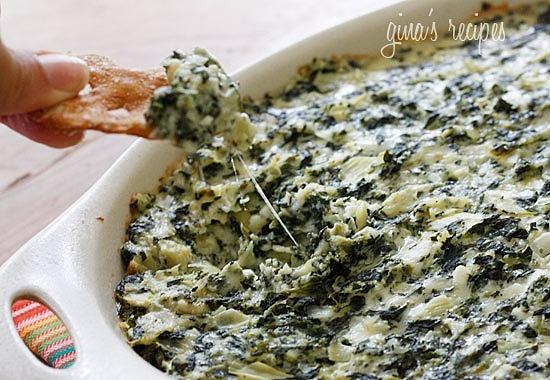 Hot Spinach and Artichoke Dip