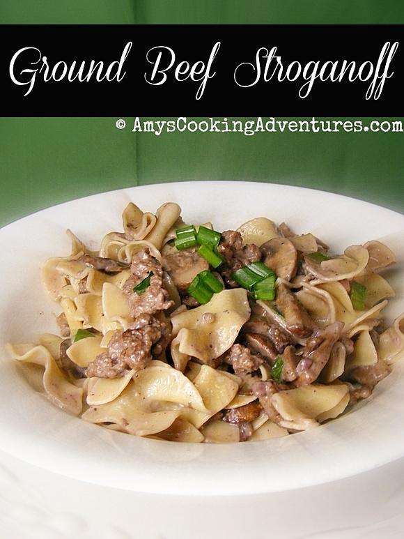 Ground Beef Stroganoff