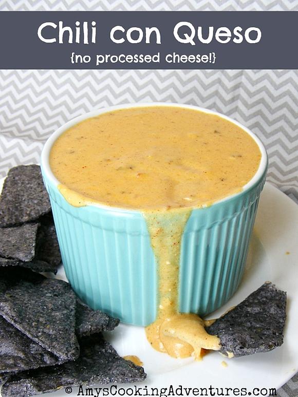Chili con Queso without processed cheese