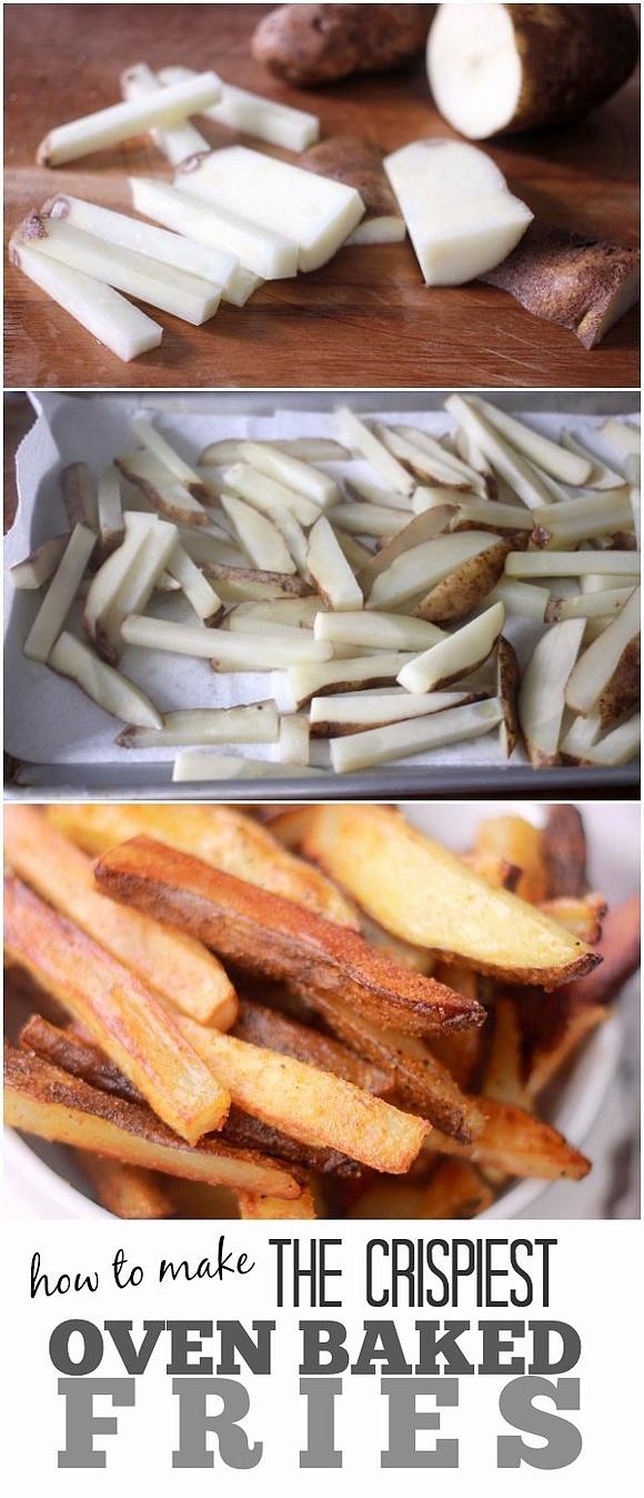 Crispiest oven baked french fries